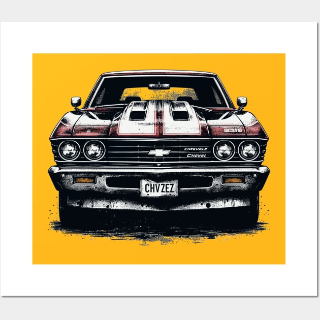 Chevrolet Chevelle Wall Art by Vehicles-Art